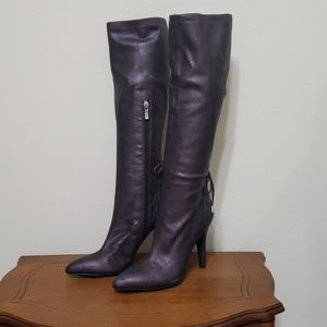 BCBG Plum Knee high boots